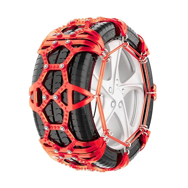 Tire Protection Chains for SUVsSnow Mud Ice Full Wrap Snow Chains, Tire Snow Chains
