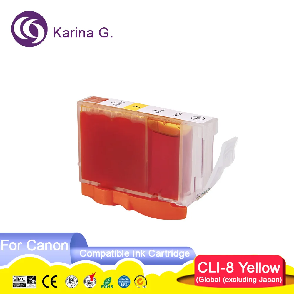 PGI-5 PGI5 CLI-8 CLI8 Compatible 4Color Inkjet Ink Cartridge for IX4000/ IX50O0