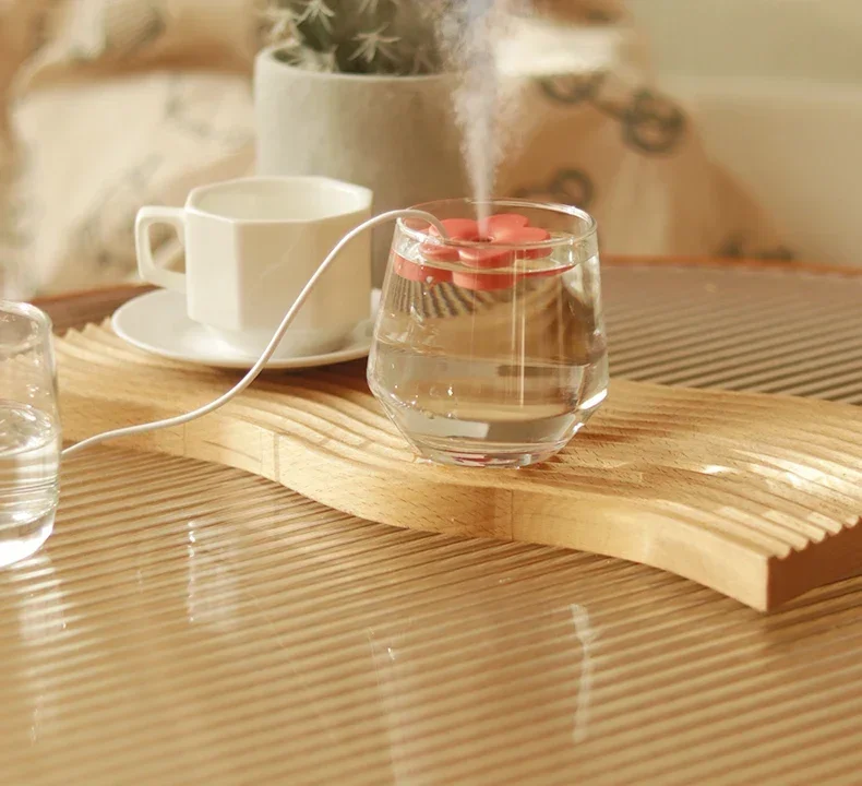 Description Picture 6 of itemSmall Flower USB Humidifier Portable Desktop Mini Water Replenishing Spray Home Ipx7 Waterproof Atomizer Diffuser