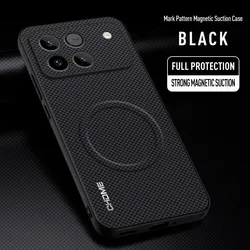 Luxury Magnetic Holder Shockproof Phone Case - TPU Silicone Protective Back Cover for Honor Win (Black)