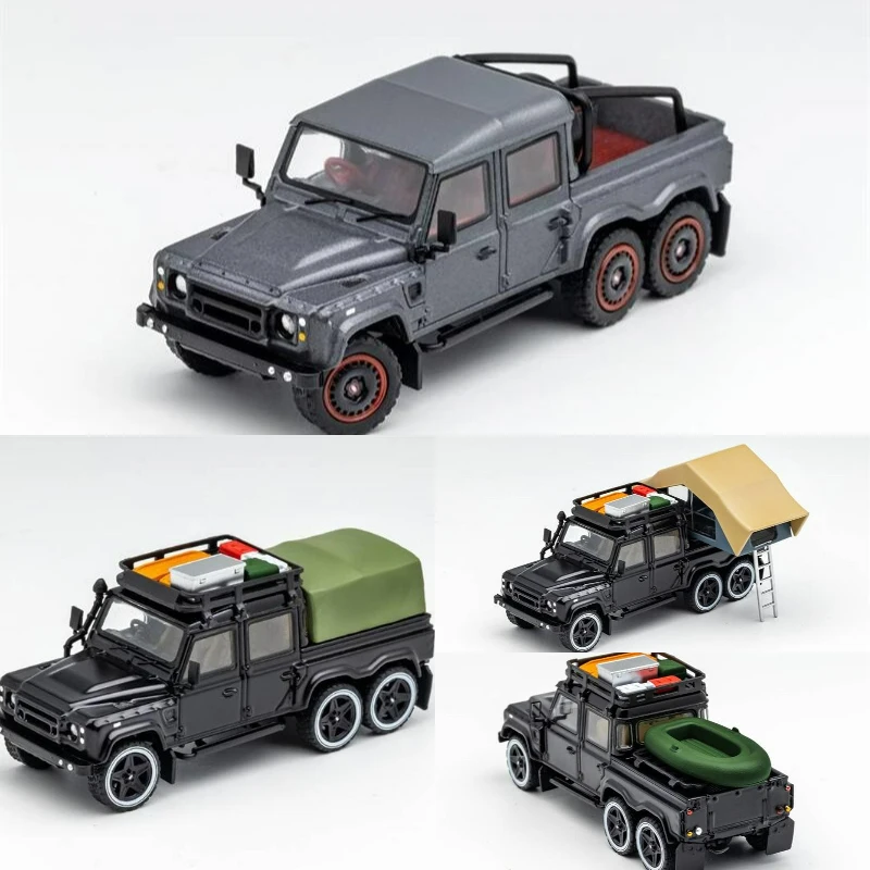Master 1:64 per Land Rover Pickup Camel Cup Diecast Toys Car