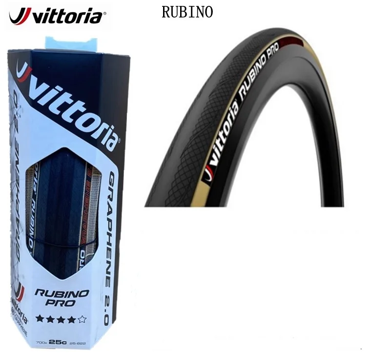 Vittoria RUBINO PRO 700×25C 2本セット 新品 Vittoria Rubino Pro Road Bike Tire G+ 2.0 GRAPHENE 700 x 25c