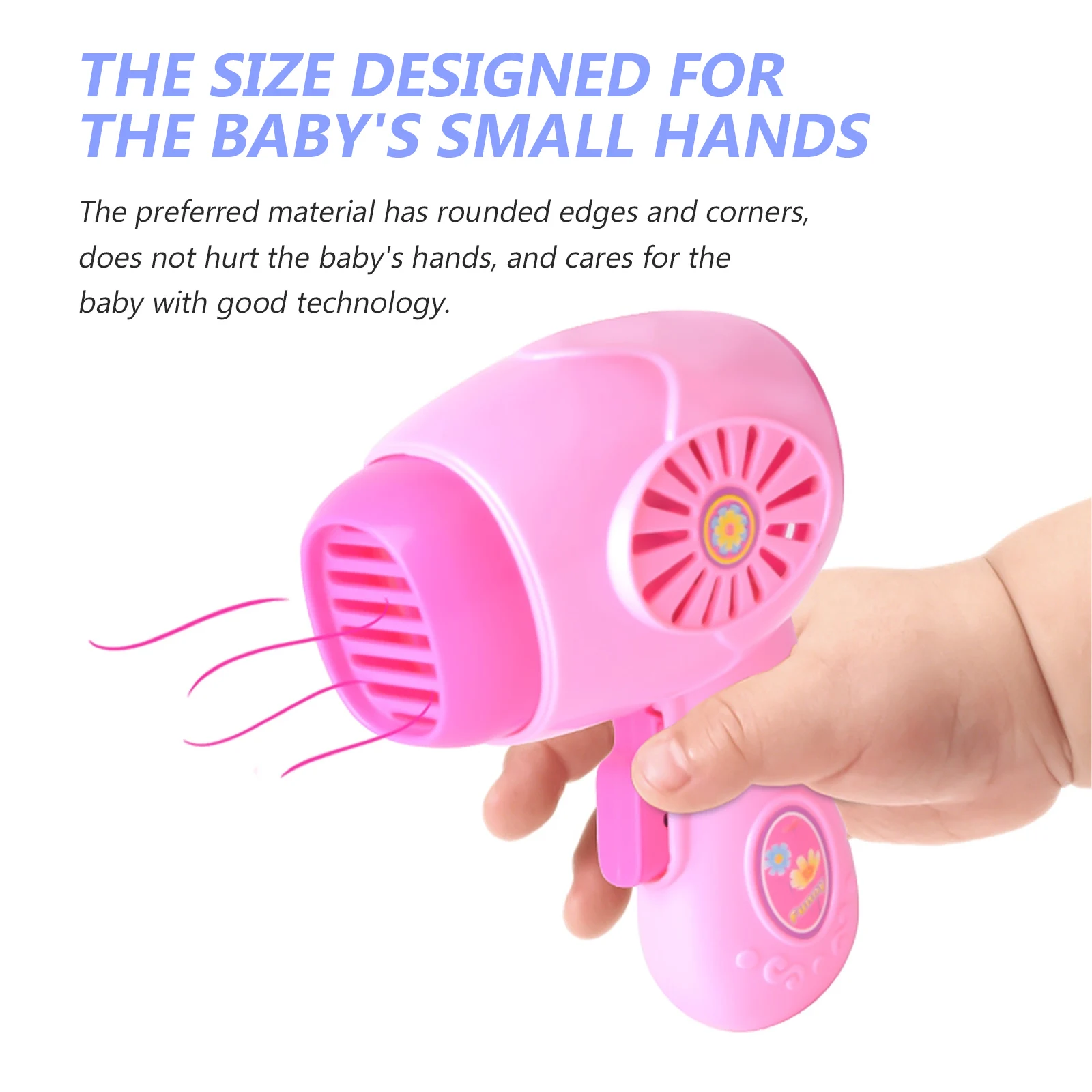 Children'S Pretend Hair Dryer Toy Kids Toys For Girls Simulation Miniature Home Appliance Washing Machine Electric Hair Dryer 3