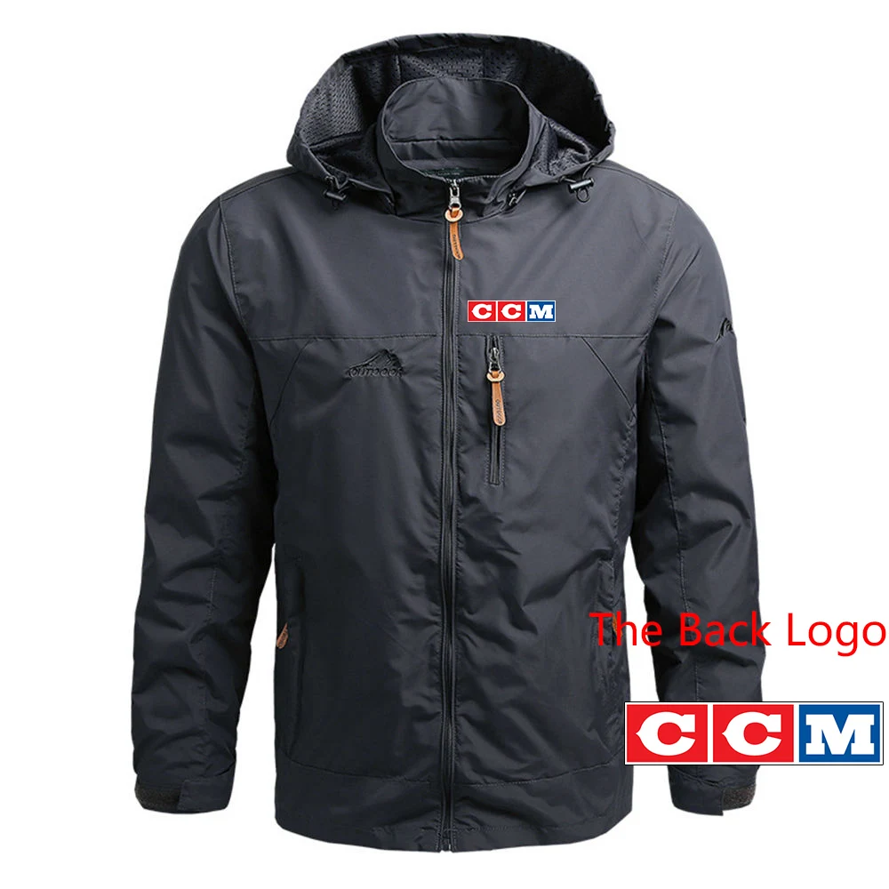 2024 New Brand Men's CCM Printing Spring And Autumn Classic Comfortable Casual Simplicity Harajuku Four-Color Trench Coat 5
