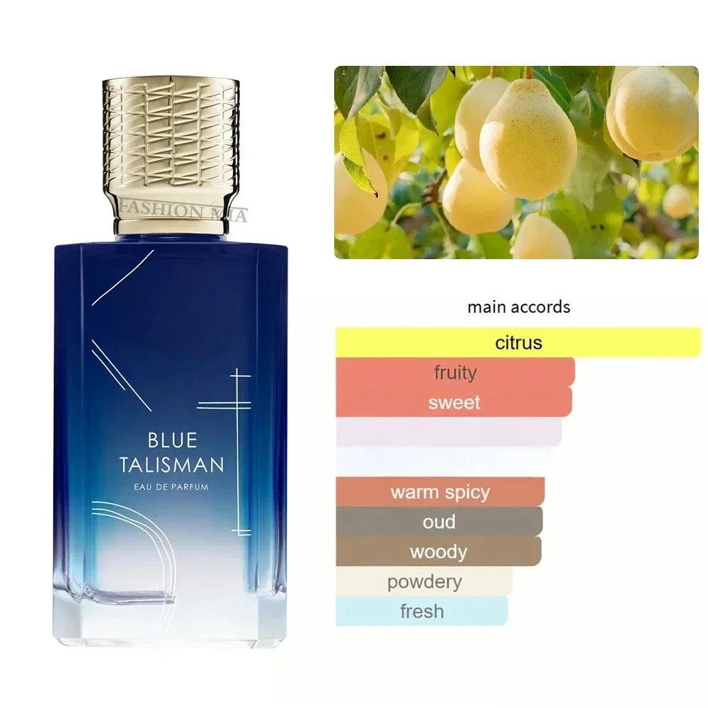 100ml Luxury Brand thEnchantment of Blue Protective Talisman Flower unisex Long Lasting Woody Floral Pheromone Cologne Fragrance - Image 4