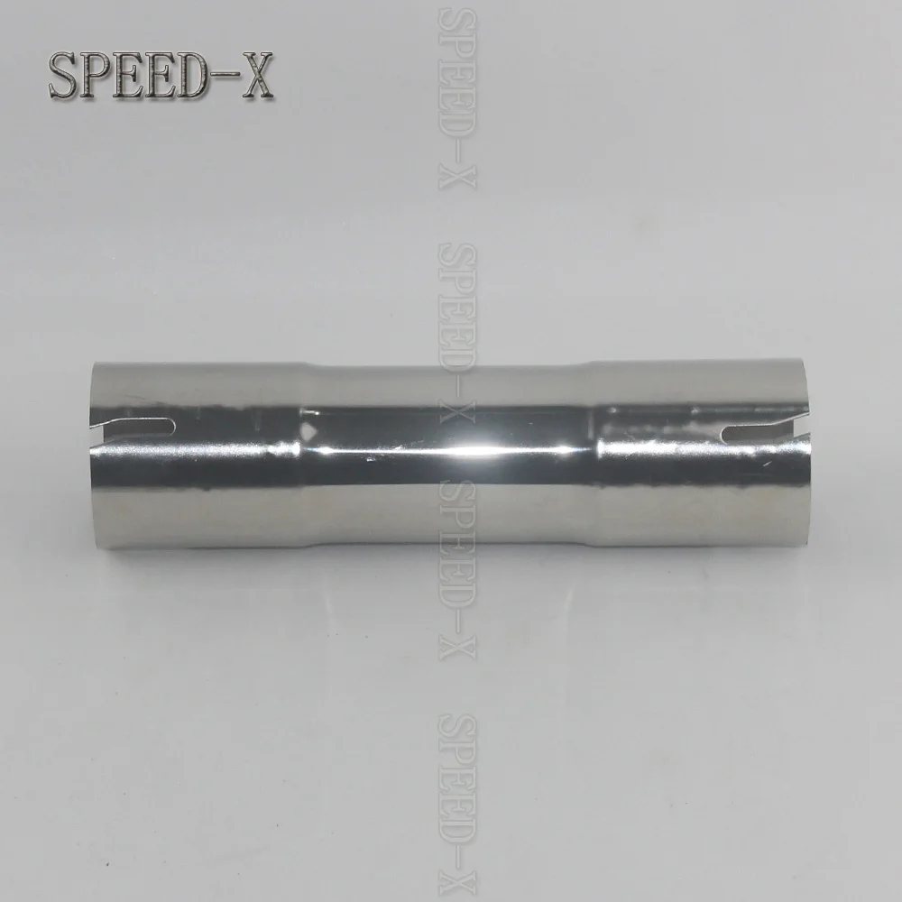 304 stainless steel 51/63/70/76 mm nozzle clamp type round pipe 200 mm total length round pipe fitting