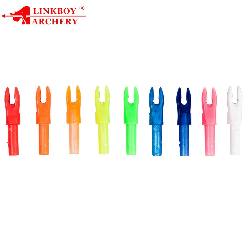 60pcs Linkboy Archery Arrow Nocks for ID4.2mm Carbon Arrow Shaft