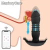 Anal Vibrator Wireless APP Control Telescopic Dildo Vibrators Male Prostate Massager Butt Plug Vibrador Anal Sex Toys for Men 1