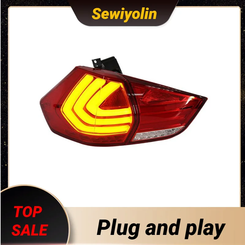 

Car Tail Lights For Nissan X-trail 2014-2018 Car Accessories Rear Lamp Back Stop Running Brake Turn Signal light Plug and Play