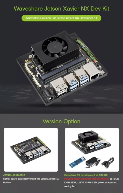 AI developer board 8GB Nvidia Jetson Xavier NX module AI developer board 8GB Nvidia Jetson Xavier NX module