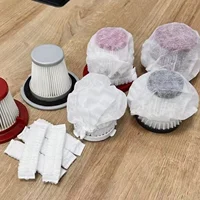 100Pcs Disposable Home Vacuum Cleaner Filter Mesh Durable Mesh Net Dust Collection Filter Cover Accessories For Vacuum Cleaner 2