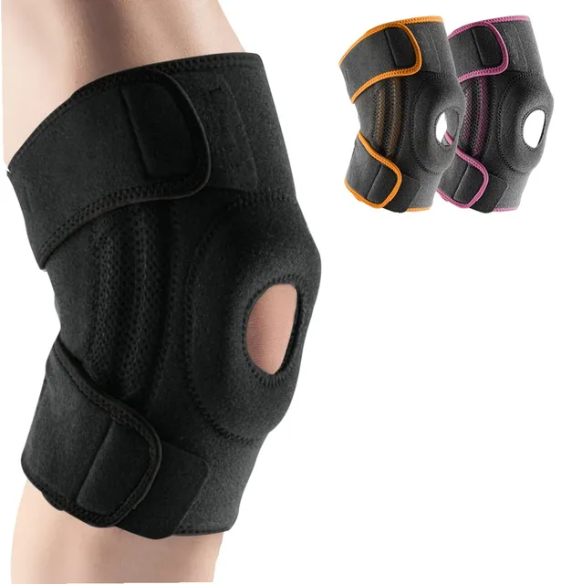 One piece Pressurized Silicone Anti Slip Knee Pads, Sports, Running, Fitness, Outdoor Cycling, Mountaineering, Spring Leg Pads 4