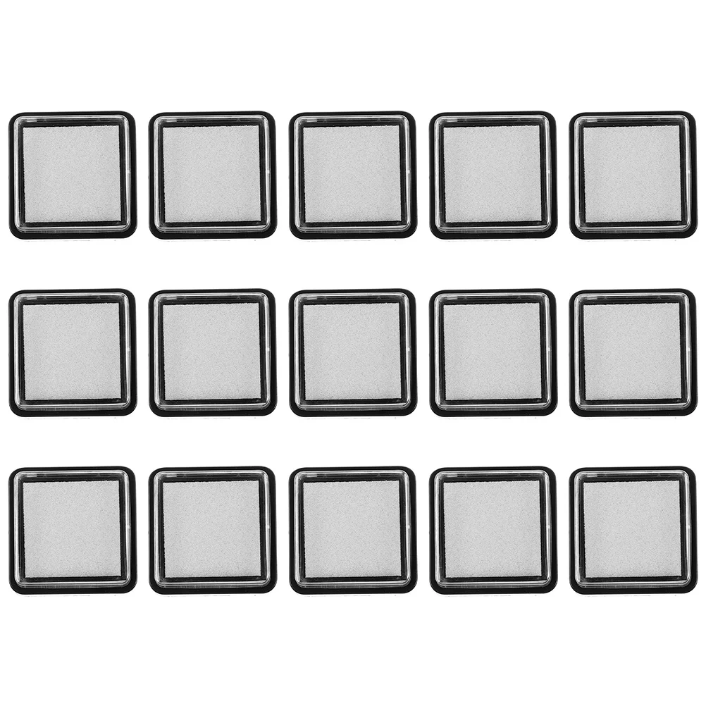 

Blank Ink Pad Pads Inkpads Multi-function Thumbprint Stamp for Classroom Postage Stamps