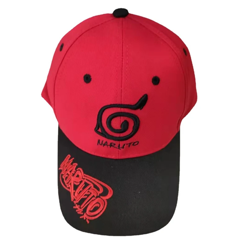 Anime NARUTO Baseball Cap List Konoha Ninja Pokeball Adjustable Sun Ha
