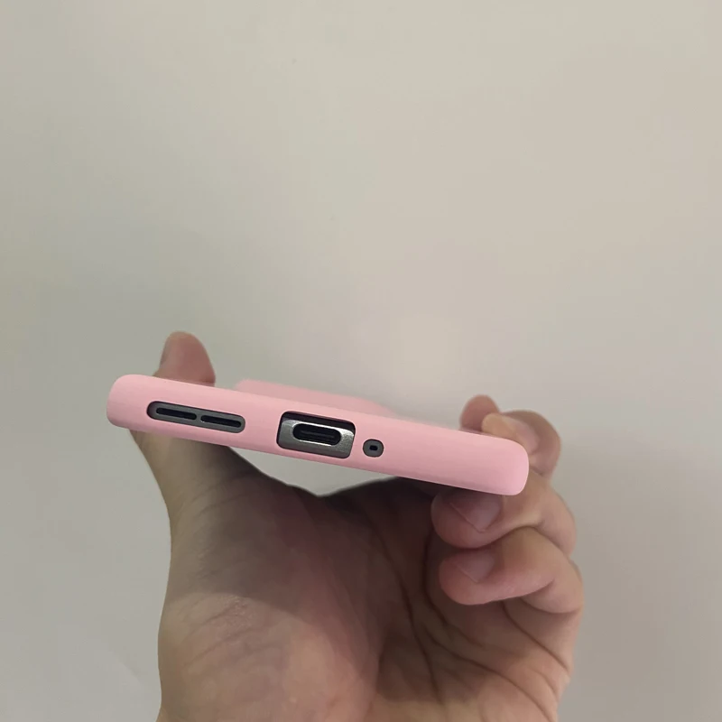 Liquid Silicone Magnetic Phone Case with Wireless Charging Compatibility