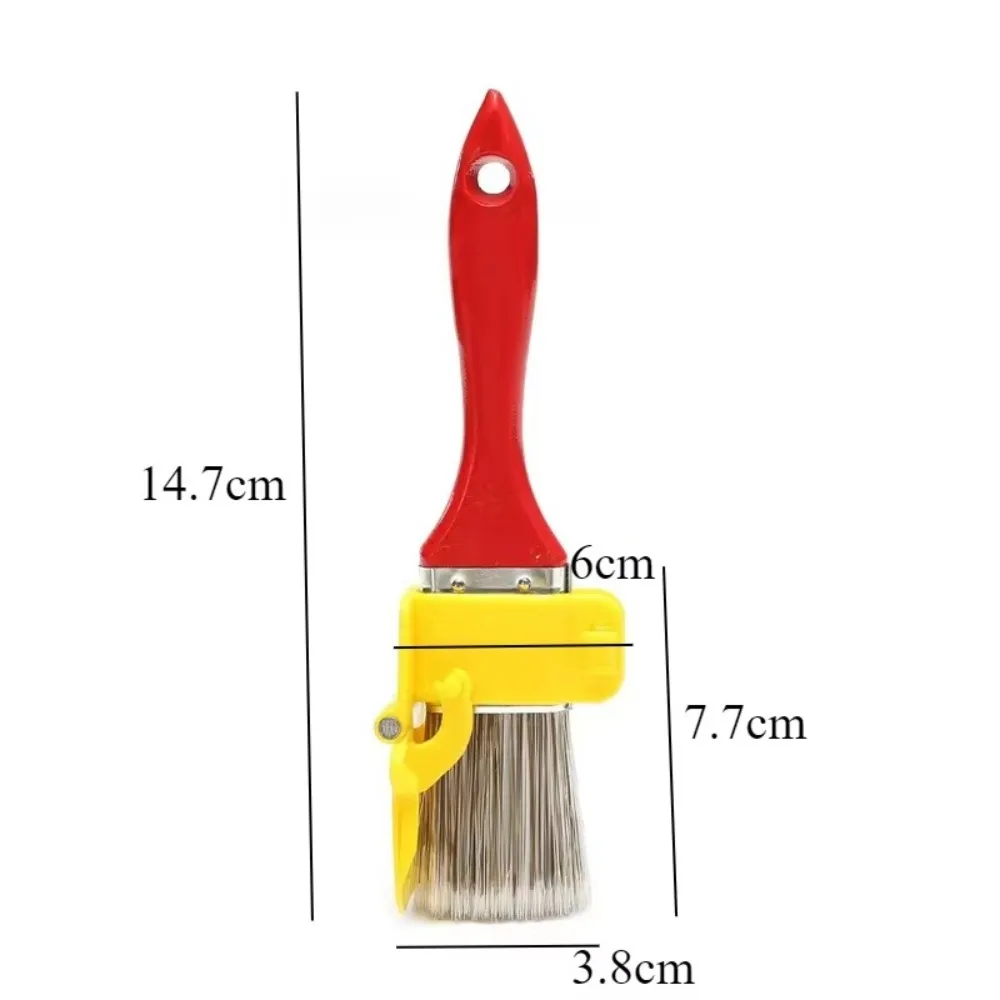 New Profesional Edger Paint Brush Handheld Multifunctional Color Separation Brush Durable Detail Paint Tool Home Room Wall