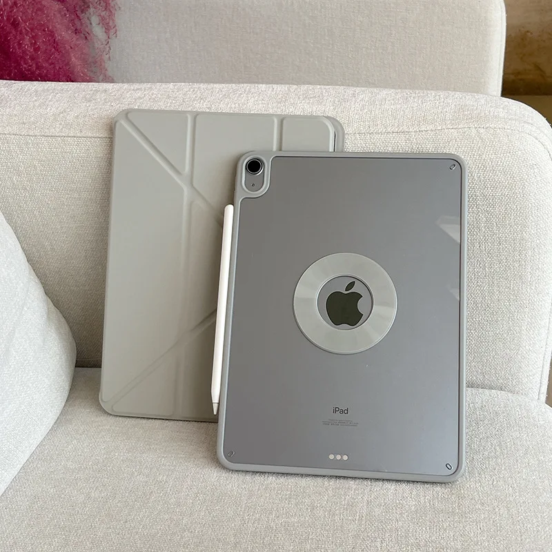 Magnetic Wireless Charging Stand Case with Removable Cover