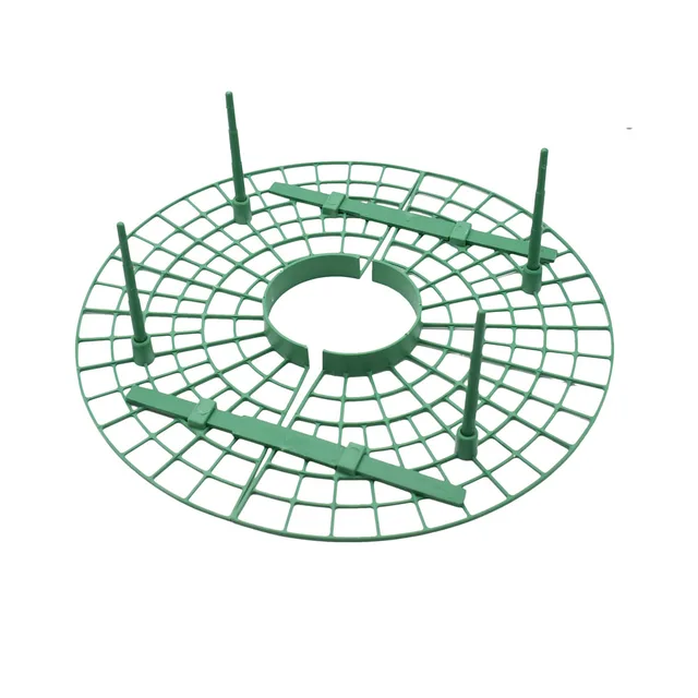 5/10/15 db Kerek Műanyag Eperállvány Erkélyen Termeszt Zöldségeket Gyümölcsmászó Oszlop Téglalap Kertes Tartókeret - Image 4