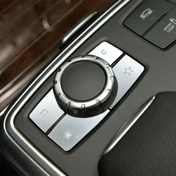 Luxury Car Interior Multimedia Button Cover Trim - Set of 4/6 (4pcs)