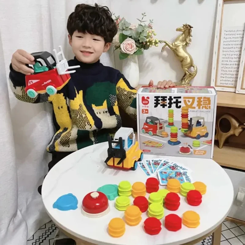 Children Engineering Car Toy Multifunctional Forklift Toy Forklift Frenzy  Game for Children's Day Gifts - AliExpress
