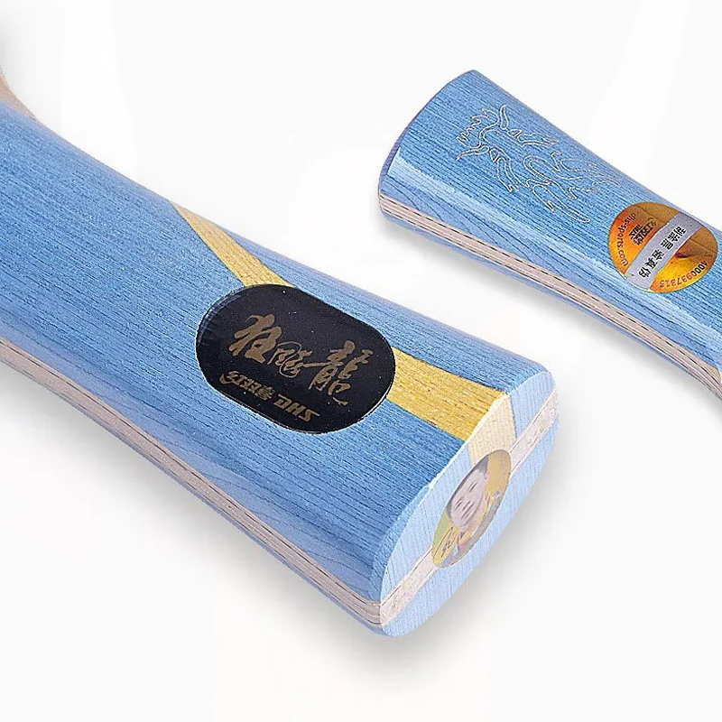 Фото DHS Hurricane Long 5 X 5X лезвие для настольного тенниса 5 Wood & 2 AC профессиональное лезвие для пинг-понга №4
