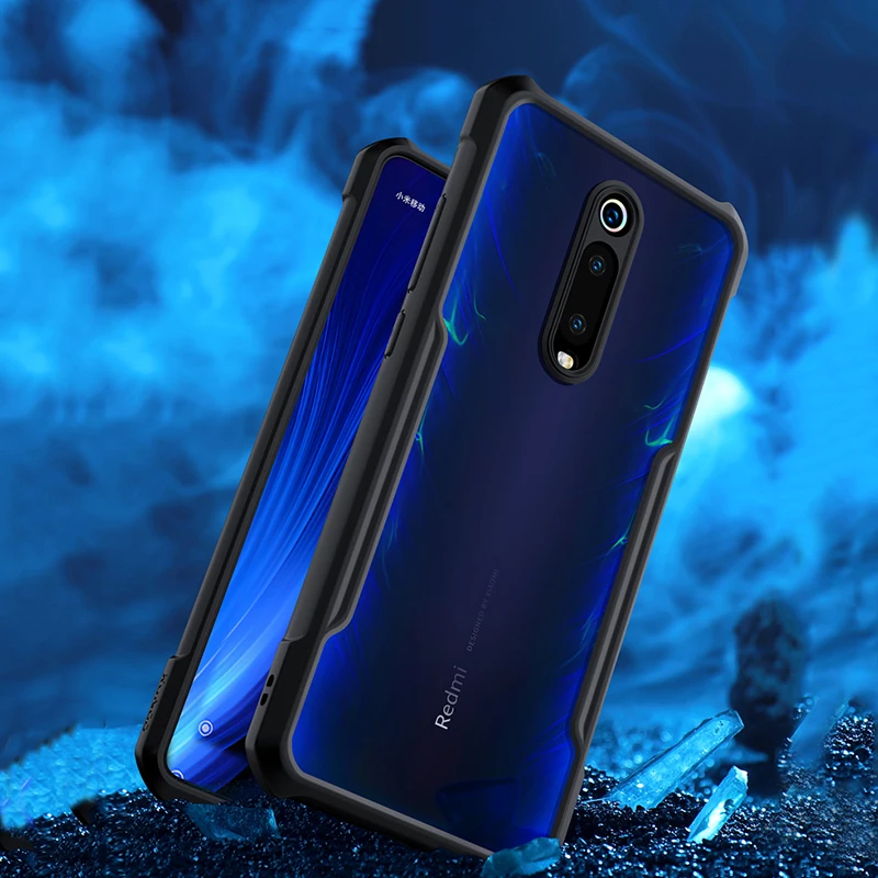 Funda compatible con Xiaomi Mi 9T, compatible con Xiaomi Mi 9T Pro,  contraportada antiarañazos de absorción de golpes para Xiaomi Mi 9T /9T Pro