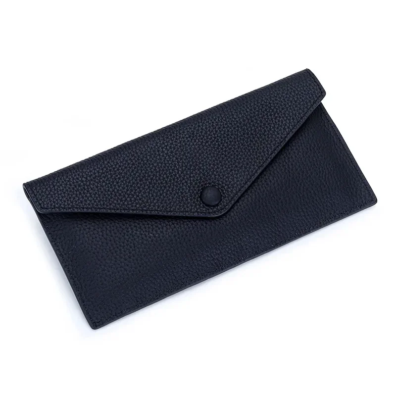 New Women Wallets Zipper Genuine Leather Coin Purse Ultrathin Organizer Case Wallet Multi-card Bit Bank Cards Holder Card Case