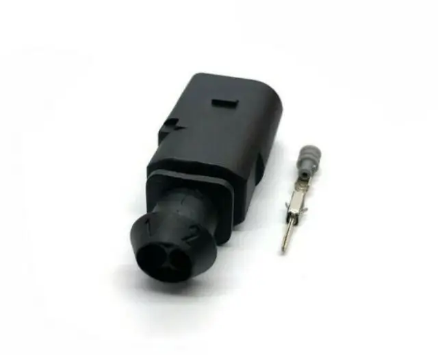 2 Pin ABS Sensor PlugMale & Female Connector Sensor Plug Kit For VW AUDI  VAG 1J0973802 1J0973702 Automotive Connector - AliExpress
