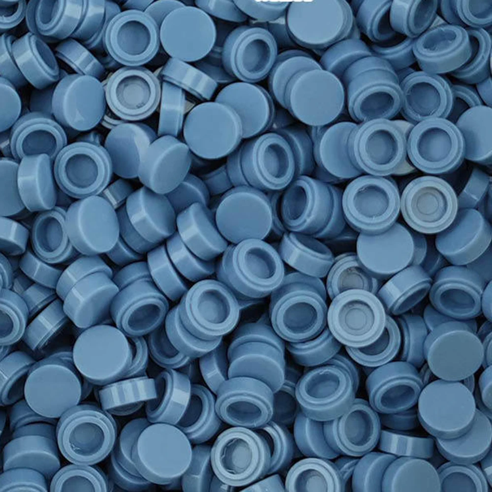 62 Color Set of 200 Round Flat Tile Building Blocks for DIY Pixel Art and Mosaics