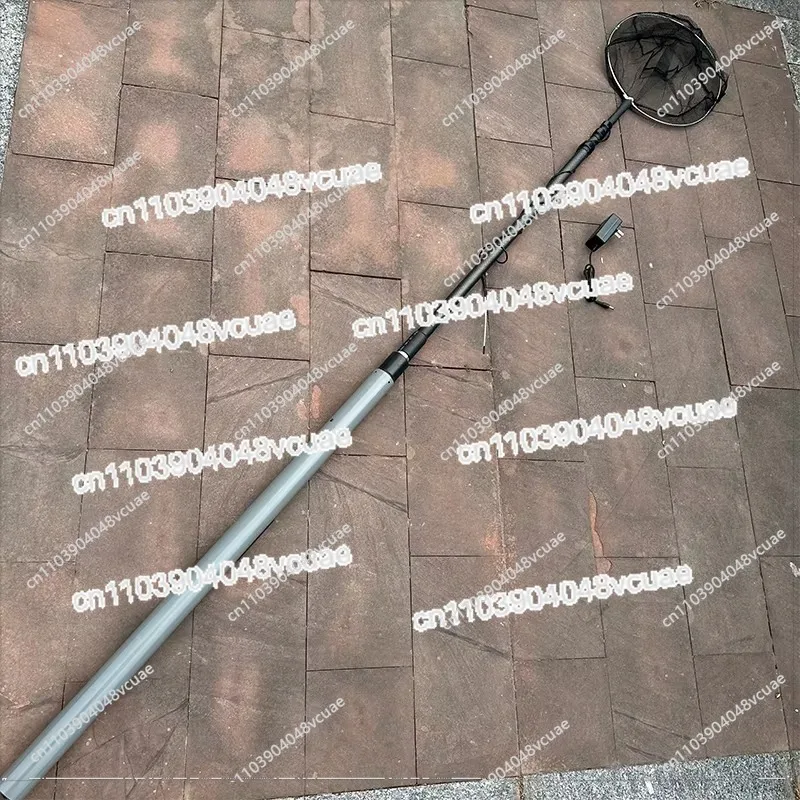 4.2m 5000/9000W 알루미늄 합금 초경량 낚시 도구 전기 자동 텔레스코픽 낚시 그물