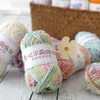 40g/128 Meters/4 Strands Xuefeier Milk Thread Xuefeier Cute Doll Spray Dyeing Long Cotton Yarn Doll Thread Baby Cotton Thread 1