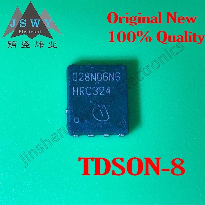 

6pcs Free Shipping BSC028N06NS BSC028N06 028N06NS 100% Brand New and Original TDSON-8 100A 60V Field Effect MOS Tube Electronics