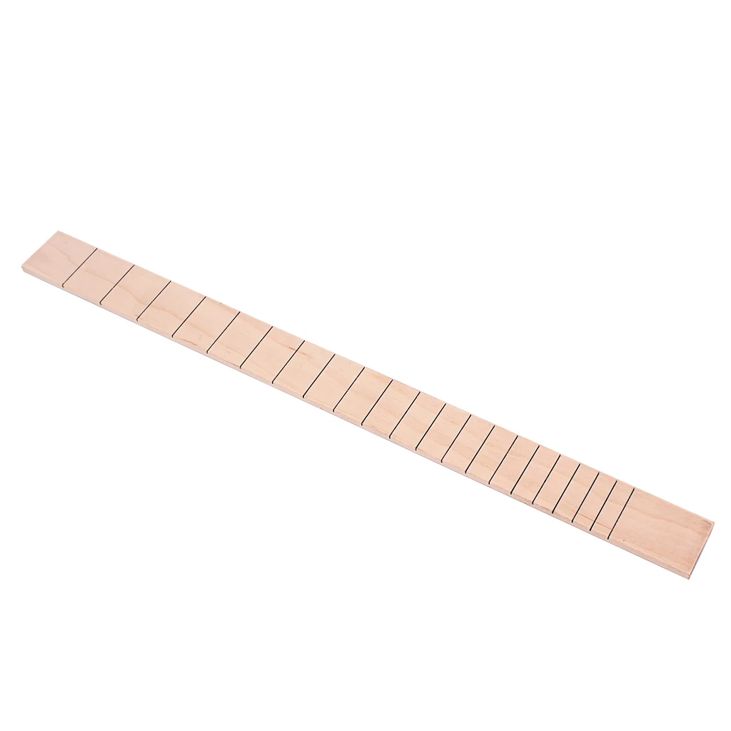 Fretboard With 21 Frets Maple Fingerboard For Three String Cigar Box