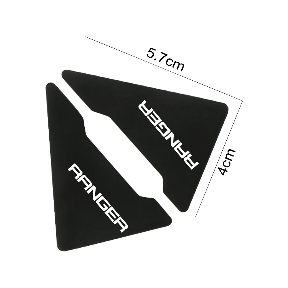 Car Door Corner Anti-scratch Cover Auto Accessories For Ford Ranger Raptor Wildtrak T6 XLT T7 T8 2015 XLS XL 4X4 car door corner cover