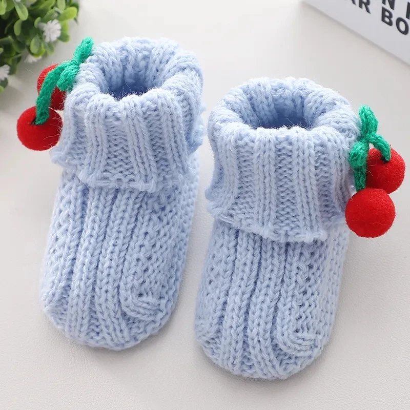 Aazon.co: Baby Booties Newborn Sock Shoes Hand Knitting Crochet