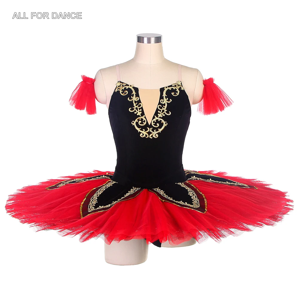 

BLL431 Black Velvet Bodice Professional Ballet Tutu Adults Performance Costume Ballerina Dance Dress Classical Tutus