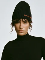 Winter Wool Knitted Beanie Hat | Thick Warm Unisex Letter Embroidered Cap for Men and Women | Cold Weather Fashion Hat - Image 4