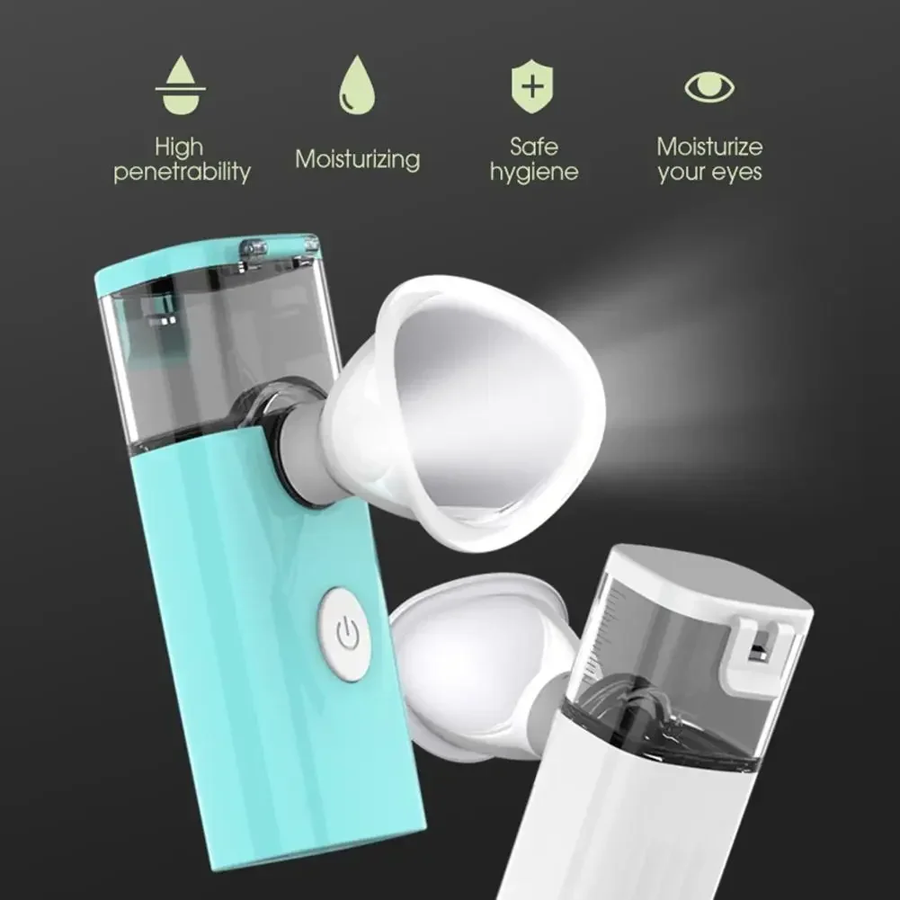 NEW Portable Eye Care Nano Spray Moisturizing Water Mist Steam Steamer Eye Beauty Skin Facial Steam Machine Eye Care Spray
