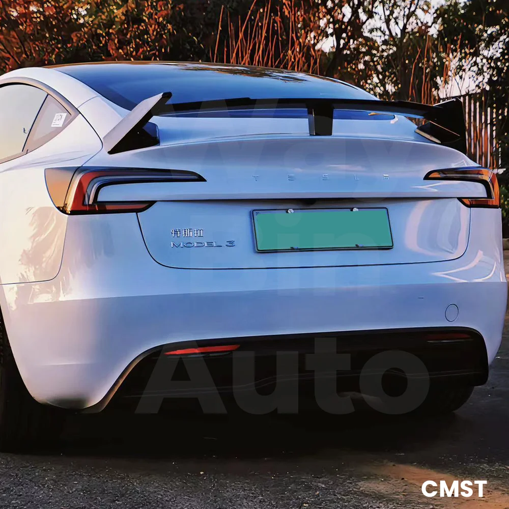 Rear Wing Spoiler Trunk Wing Rear Spoiler Diffuser Carbon Fiber Rear