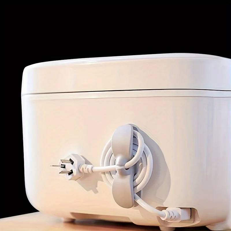 Power Cord Organizer Wire Clamping Winding Storage Device