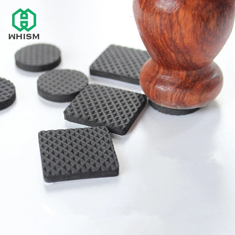 

4/8/16 шт., противоскользящие самоклеящиеся коврики для мебели, 90 х90 мм