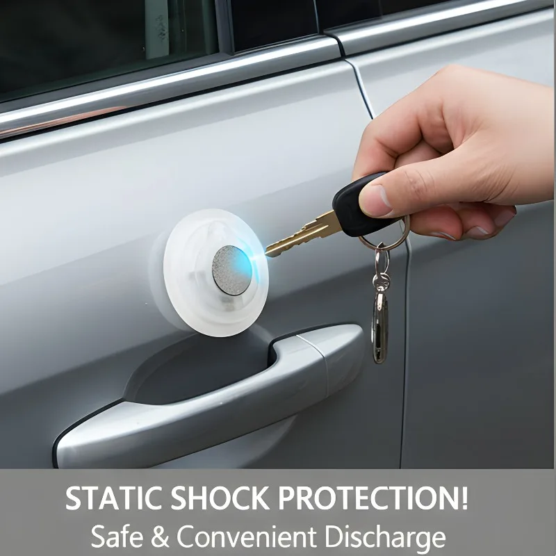Car Static Remover Silicone Anti Static Sticker Car Door Edge Guard Protector for Anti-Collision & Eliminating Static Shock