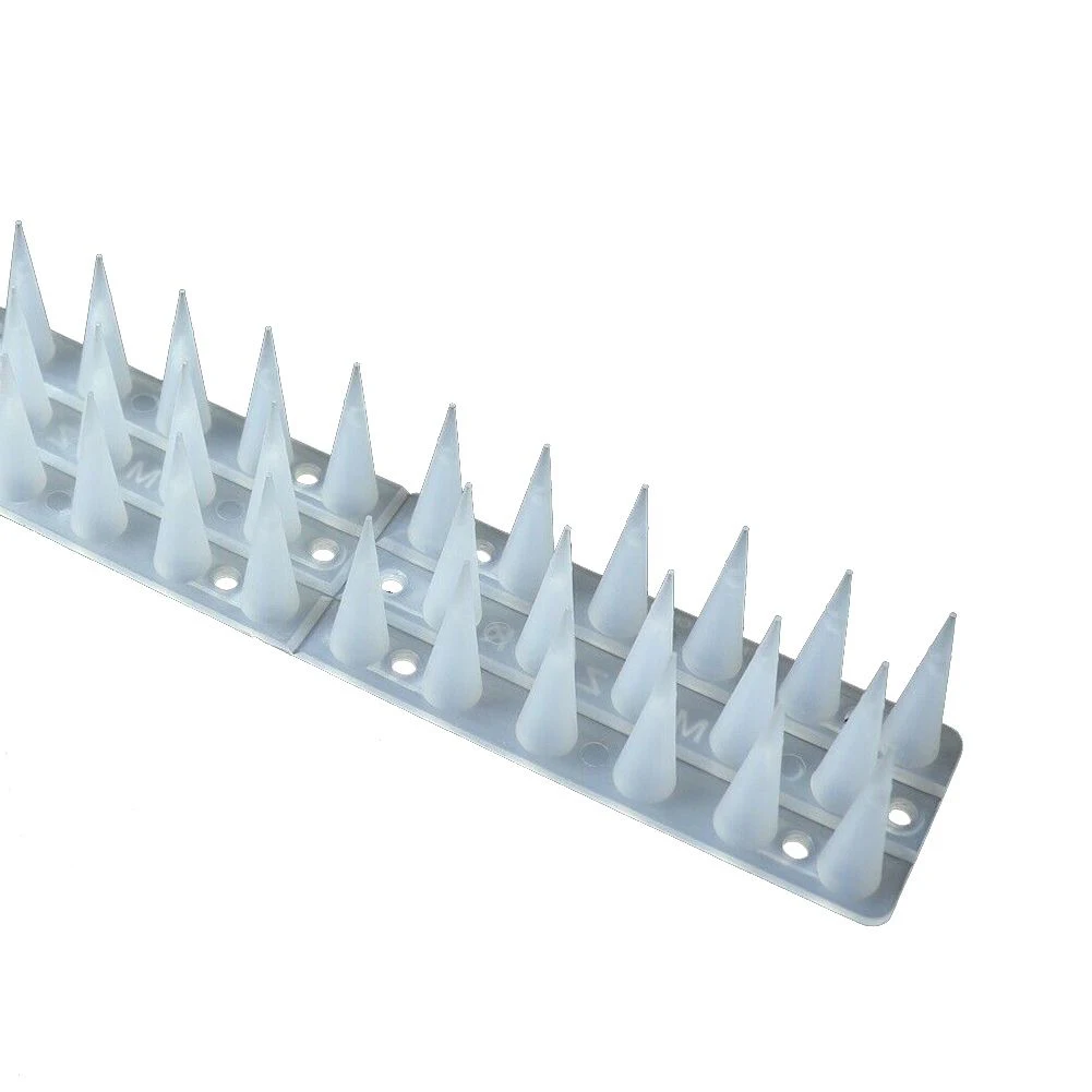 BigKing Intruder Deterrent Fence Wall Spikes, 12 Packs Fence Safety Spikes, Stainless Steel