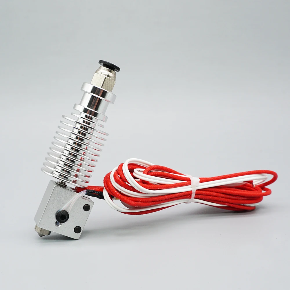 E3D V6 화산 핫 엔드 부품 3D 프린터 액세서리 대구경 노즐 1.75mm/0.6 0.8 1.0 1.2mm 12V/24V 원격 인쇄 J 헤드