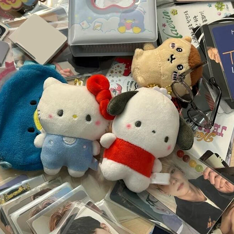 

Новинка, плюшевая кукла Sanrio, брелок Hello Kitty, милые плюшевые игрушки для детей, брелок для ключей, милые девочки, моя мелодия, плюшевая кукла, кулон