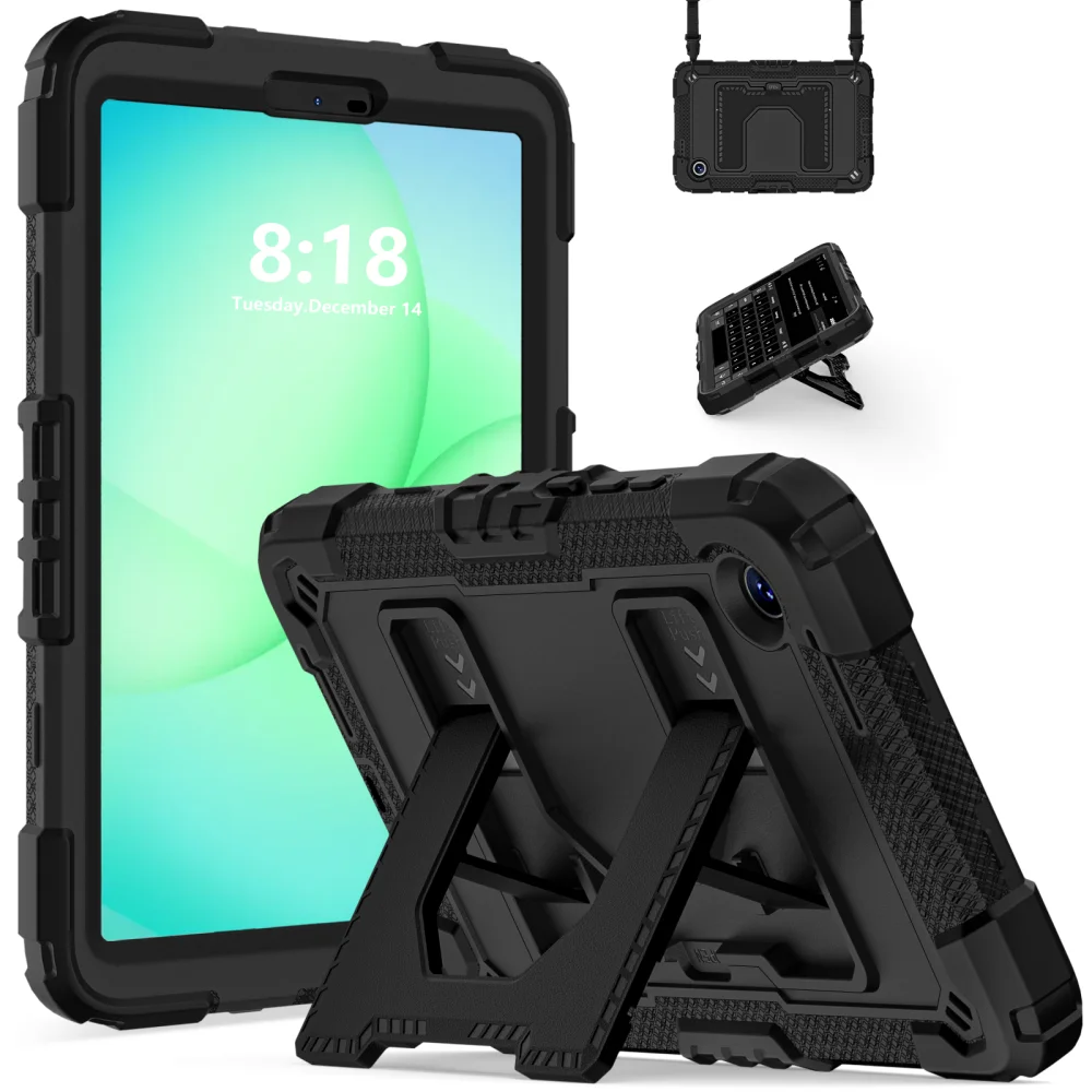 Rugged Armor Heavy Duty Shockproof Tablet Case with Stand, 8.7