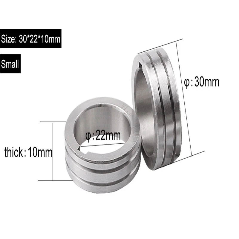 Ersatz-Drahtvorschubrolle – V/U Rändelnut, 30x22x10 Mm, Für 0,8/1,0/1,2 Mm Stahl-/Aluminiumdraht, MIG-Schweißen