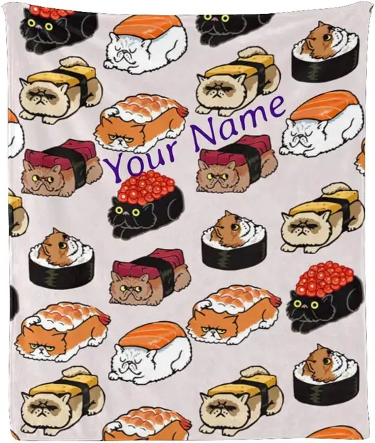 Sushi Custom Blanket: Personalized Coziness for All Seasons