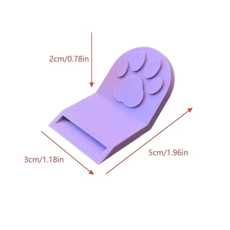 2Pcs Cat Food Can Opener Pet Cat Cog Food Bottle Opener Portable Non-Slip Easy Grip Easyclean Material Kitchen Tools