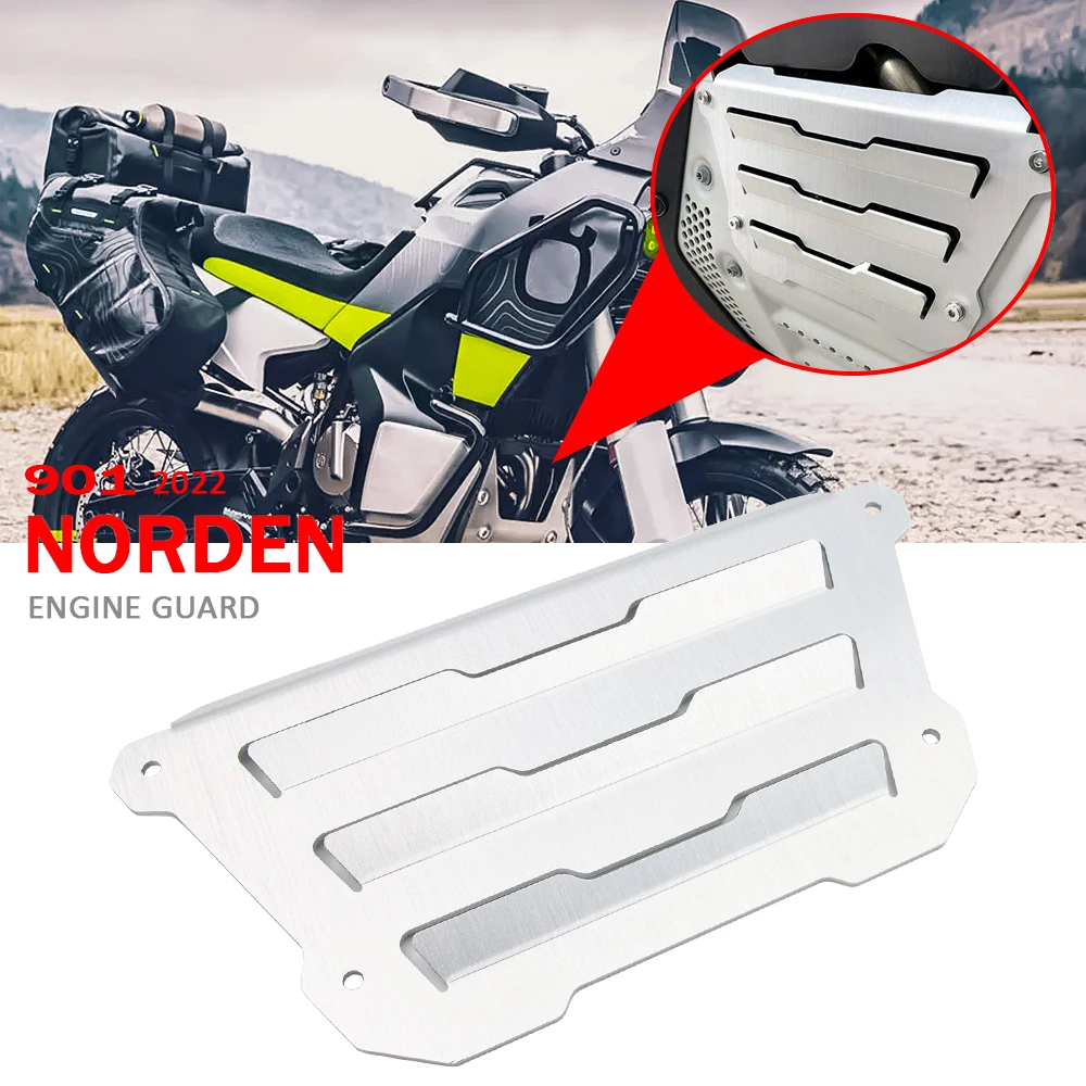 

Fit For Husqvarna Norden 901 norden901 2022 New Motorcycle Accessories Parts Engine Guard Exhaust Front Guard Radiator Grill